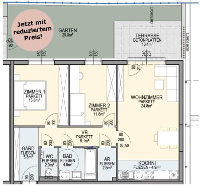 Top 1 | Gemütlich vorsorgen in grüner Lage – 76 m²