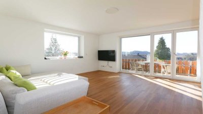 Schöne helle 4-Zimmer-Wohng. mit gehobener Ausstattung, Bergblick, Balkon, EBK, im Grünen von Wangen