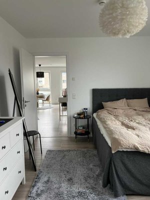 Neubau 2 Zimmer Penthouse Wohnung großer Dachterrasse, EBK u. PKW Stellplatz Wolfsburg Fallersleben