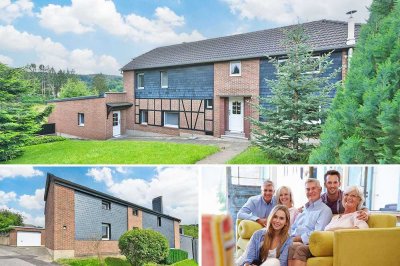 PHI AACHEN - Gemütliches Ein- bis Zweifamilienhaus mit Garten und Garage in Stolberg-Zweifall!