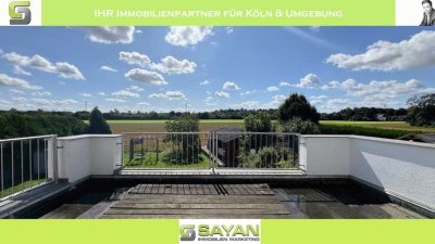 SAYAN Immobilien Köln - Wunderschönes EFH mit unverbaubarem Feldblick in Jüchen-Hochneukirch -