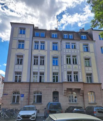 Freundliche 4-Zi-Jugendstil-Wohnung in ruhiger und familiärer Lage in Nürnberg- Schoppershof