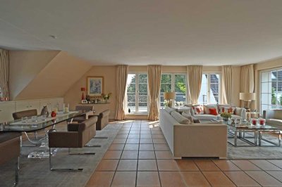 Fine Living in Heidhausen :) 150 m² Maisonette plus Gäste-App., Balkone, Aufzug & drei Garagen