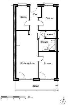 Neubau - KfW 70 - nur für 3-Personen-Haushalte (B-Schein)