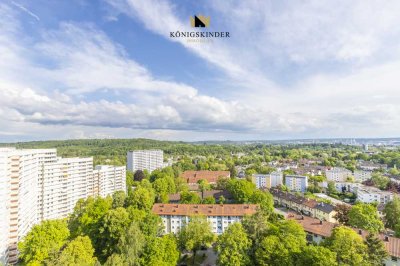 Gepflegte 2,5-Zimmer-Wohnung mit Weitblick und TG-Stellplatz inklusive!