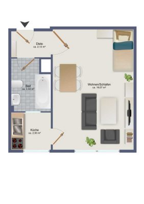 RENOVIERTES Appartment  zu vermieten!!!