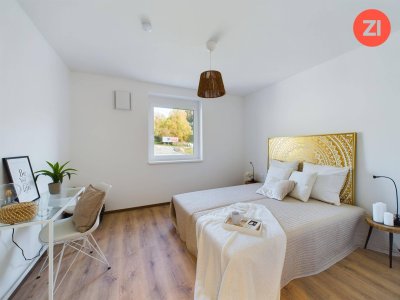 Schöne geförderte 3-Zimmer-Wohnung inklusive Tiefgaragenstellplatz