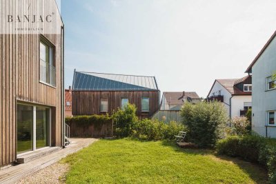 Architektenhaus in ökologischer und energieeffizienter Bauweise mit exzellenter Verkehrsanbindung