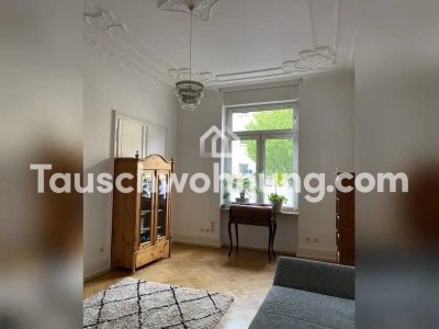 Tauschwohnung: Biete: 6-Zimmer Altbau/2 Balkone - Suche: 4-5 Zimmer zentral