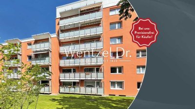 Aufzug, Süd-Loggia und Stellplatz! Wohnung mit guter Anbindung!