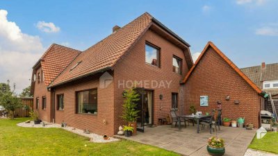 Idyllisches Einfamilienhaus mit großem Grundstück und stilvollem Interieur in ruhiger Lage