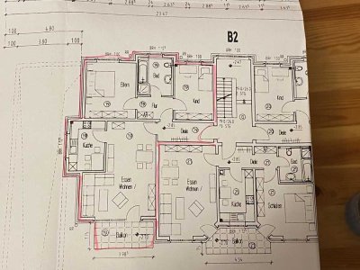 Neuwertige 3-Raum-Wohnung mit Balkon in Wesel