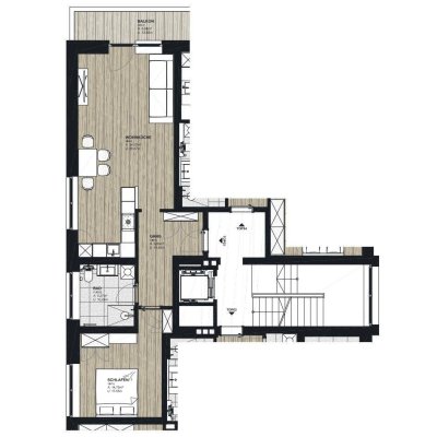 2-Zimmer-Wohnung (TOP3) in Kramsach zu vermieten.