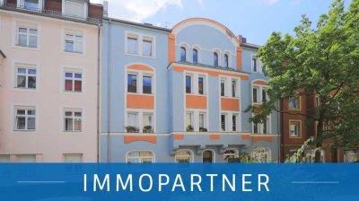 IMMOPARTNER - Auf den richtigen Stadtteil gesetzt! Lebensfreude mit Altbauflair im Nibelungenviertel