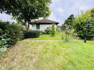 Winkelbungalow mit 1.800m² Grundstück