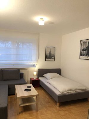 Moderne 1-Zimmer-Wohnung mit Balkon und EBK in Bad Soden