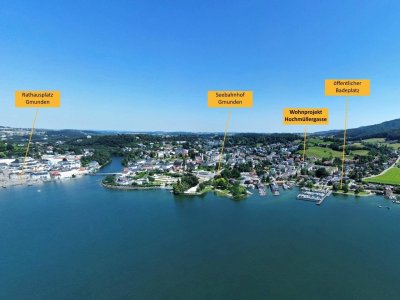 Exklusives Wohnen am Traunsee mit Seeblick, Nähe Grünbergseilbahn 1a Lage