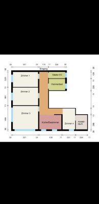 Erstbezug nach Sanierung: exklusive 4-Zimmer-Wohnung mit Balkon in Kelkheim