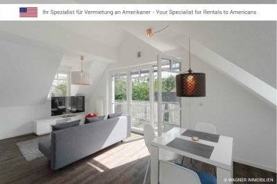 Modern, furnished apartment near Clay Kaserne | WAGNER IMMOBILIEN