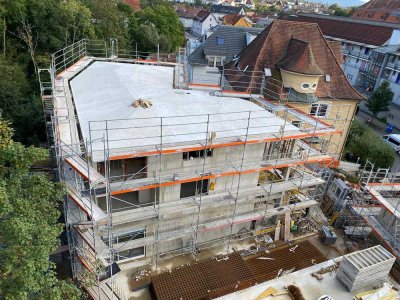 Rohbau fertiggestellt! 4 Zi ETW im EG mit Terrasse und großem Garten