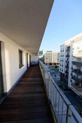 Penthouse Wohnung im Europa Viertel -möbliert-