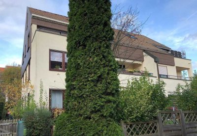 3-Zi-Maisonette-Wohnung mit Balkon, ruhige Lage am Ortsrand