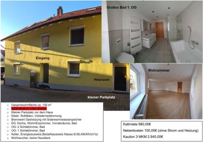 Schöne, geräumige vier Zimmer Wohnung im Zentrum von Renchen