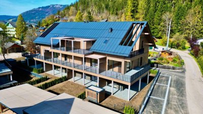 GARTENWOHNUNG I EXKLUSIVER NEUBAU I TIEFGARAGE I STILVOLLES ALPENIDYLL MIT GRIMMING BLICK I PROVISIONSFREI I AB SOFORT I