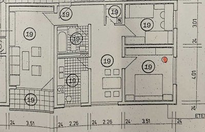 Freundliche und gepflegte 3-Zimmer-Wohnung mit Balkon in Leimen für Kapitalanleger