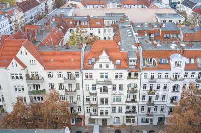 Berlin-Alt-Treptow: Bezugsfreie 35m² Wohnung mit Balkon im Länderdreieck.