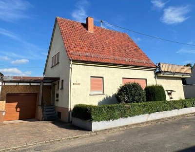 Einfamilienhaus in ruhiger Lage von Roxheim mit Potenzial für Familien