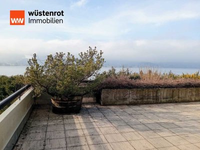 Wohnen in den besten Lagen! Rundum Seeblick
Wohnfl ca176 m² + Traumterrasse  Renovierung minus v. K