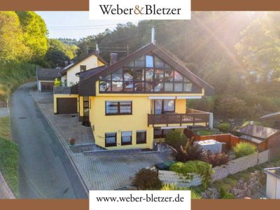 Sehr gepflegtes und charmantes Mehrfamilienhaus mit idyllischem Grundstück in Schriesheim/Altenbach!