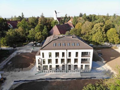 In Kürze bezugsfertig: 4-Zi.-Erdgeschosswohnung mit Terrasse in Münchener Nähe