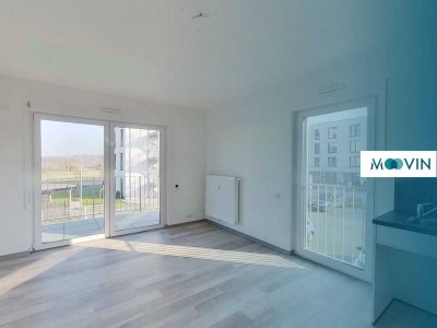 BETREUTES WOHNEN: Barrierefreie 2-Zimmer-Wohnung mit BALKON und EBK