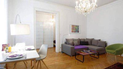 2 ZI-WOHNUNG IN WIEN - 6. BEZIRK - MARIAHILF, MÖBLIERT