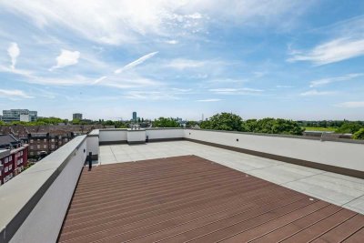 Neubau Erstbezug. Luxuriöses Wohnen auf 260 m² mit atemberaubender Dachterrasse