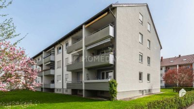 Ideal geschnittene Dachgeschosswohnung mit Wannenbad in zentraler Lage von Senden