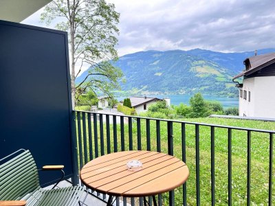 Exklusives neuwertiges Suite Apartment, Baujahr 2021, mit privater Sauna, zur touristischen Vermietung in Zell am See mit herrlichem Berg- und Seeblick