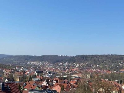 Der Blick über die Stadt entschädigt das Treppensteigen