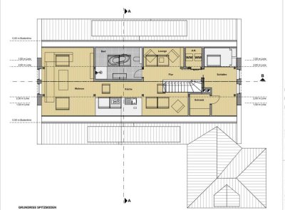 Traumhafte Dachgeschosswohnung in wunderschöner und zentral gelegener Villa in Halle Westf.