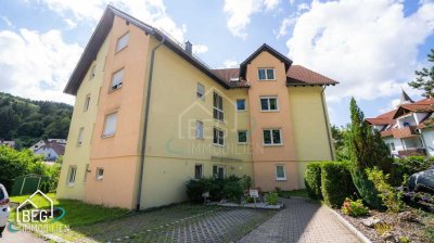 Barrierefreie 2-Zimmer-EG-Wohnung mit großer Garage