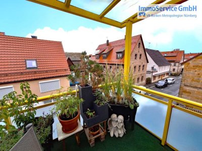 Gut geschnittene 2-Zimmer-Wohnung mit West-Balkon