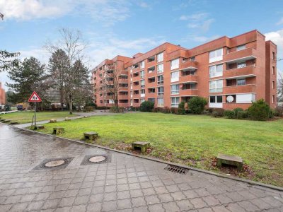 Gut geschnittene 2-Zimmer-Wohnung mit Balkon in Lüneburg-Kaltenmoor