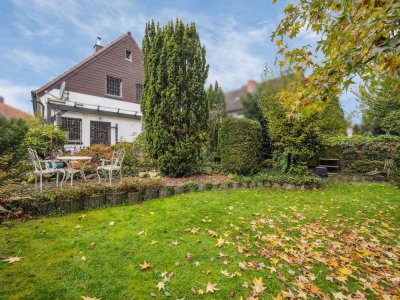 Erbpacht: Idyllisches Einfamilienhaus mit Garage in Hamm Bockum-Hövel