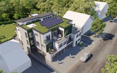 � Einzigartiges Wohnen � Luxusleben in geräumiger 4-Zi.-Wohnung mit Balkon & Blick ins Grüne �