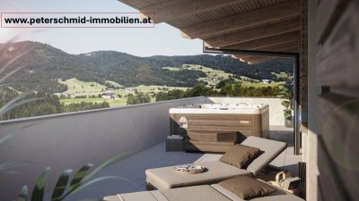 Traumhafte Dachgeschoss - Wohnung in Mondsee - Erstbezug mit 42,60 m² großer Dachterrasse, Lift und Tiefgarage - PROVISIONSFREI - BAURECHT