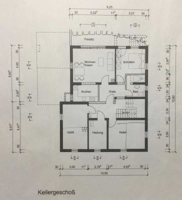 2,5-Zimmer-KG-Wohnung mit überdachter Terrasse in Maximiliansau