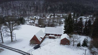 Erfüllen Sie sich den Traum vom Landleben! 3-Seitenhof in Holzhau!