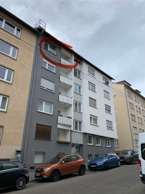 1-Zimmer-Wohnung mit Balkon und Einbauküche in Stuttgart